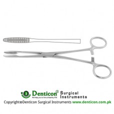 Gross-Maier Dressing Forcep Straight - With Ratchet Stainless Steel, 26.5 cm - 10 1/2"